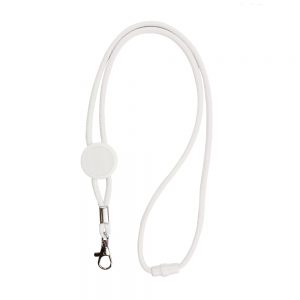 Saffy Lanyard tubular em P-300D, ajustável