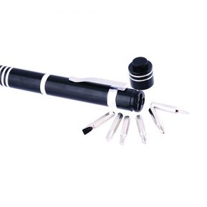 Chave de fendas com 6 funções com lanterna LED