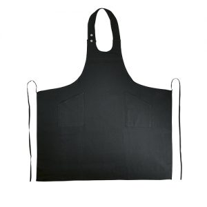 Kathy Avental com 2 bolsos ajustável no pescoço 100% algodão