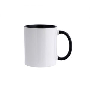 Caneca de cerâmica bicolor para sublimação