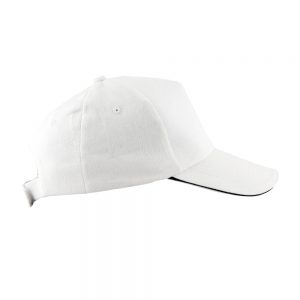 Boné Kassie para criança com pala sandwich, de algodão