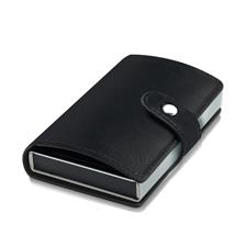 Carteira de homem, com porta-cartões, caixa de oferta