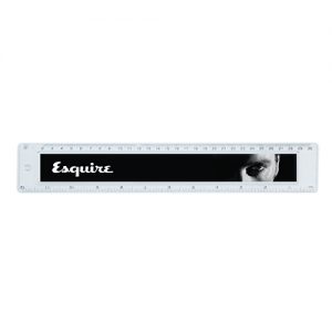 REG-30 Régua tampa acrílica e escala impressa 30cm