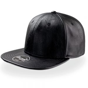 Boné Snap Ecoleather, 100% PU