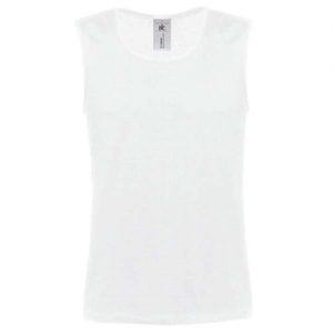 T-shirt B&C Athletic Move  Branca 145g- 100% Algodão