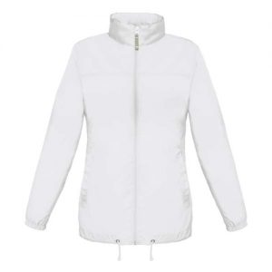Corta-Vento B&C Sirocco Women - Nylon tafetta impermeável