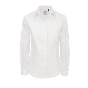 Camisa Manga Comprida B&C Heritage Senhora - 100% Algodão es
