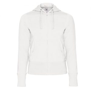 Casaco Sweat B&C Hooded Full Zip Women 280g