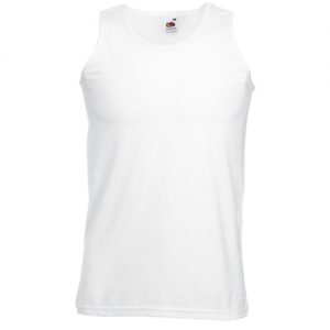 Athletic Vest 160 gr, adulto, branca