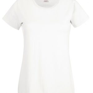 T-shirt senhora New Lady Fit Valueweight 165 gr adulto branca