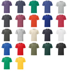 T-shirt Iconic T, 100% Algodão ringspun