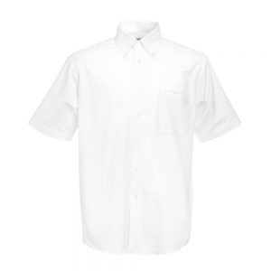 Camisa de manga curta Oxford 130 gr.