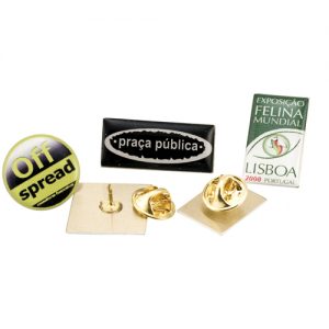 Brassy Pin em base latão personalizado