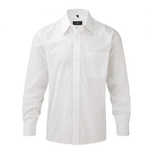 Camisa Manga Comprida Popeline Homem - 65% Poliéster / 35 %