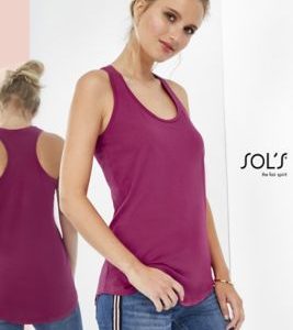 Top Com Costas Em "T" Para Senhora MOKA