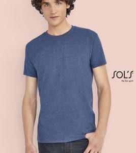 T-Shirt Justa de Gola Redonda Para Homem IMPERIAL FIT