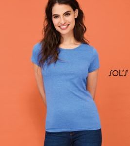 T- Shirt Gola Redonda Para Senhora MIXED WOMEN
