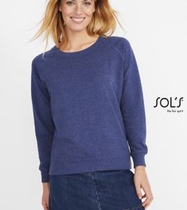 Sweatshirt Em Felpa Americana Para Senhora STUDIO WOMEN