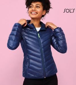 Casaco Ligeiramente Acolchoado Com Capuz Para Senhora RAY WOMEN