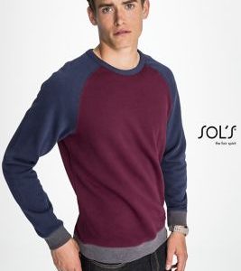 Sweatshirt Tricolor Unissexo SANDRO