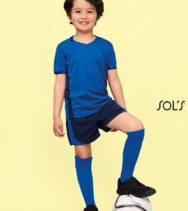 T-Shirt Com Contraste Para Criança CLASSICO KIDS