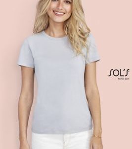 T-Shirt de Gola Redonda Para Senhora REGENT WOMEN