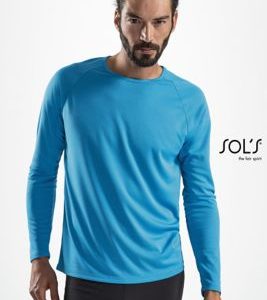 T-Shirt Técnica de Manga Comprida Para Homem SPORTY LSL MEN
