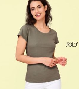 T-Shirt de Manga Curta Para Senhora MILO WOMEN