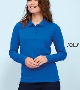 Polo Piqué de Manga Comprida Para Senhora PERFECT LSL WOMEN
