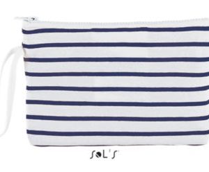 Bolsa Às Riscas Em Jersey AURORA
