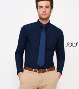 Camisa Popelina de Manga Comprida Para Homem BALTIMORE FIT