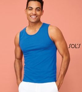 T-Shirt Sem Mangas Para Homem JUSTIN