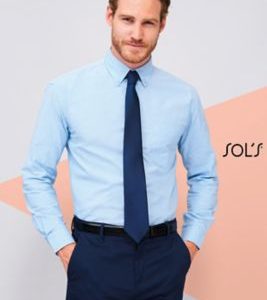 CAMISA OXFORD DE MANGA COMPRIDA PARA HOMEM