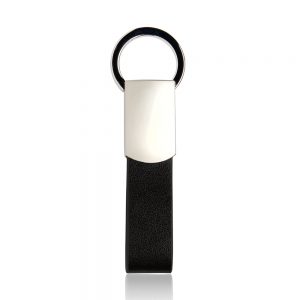 Dery Porta-chaves em metal mate e PU