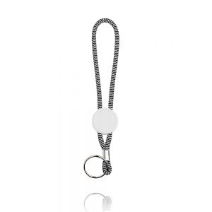 Tobby Porta-chaves tubular com ajuste e argola