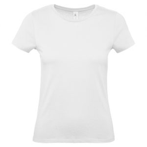 T-shirt B&C #E150 women - Branca