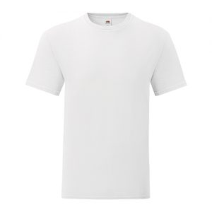 T-shirt Iconic T, Branca,100% Algodão ringspun