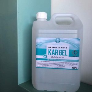 ALCOÓL GEL 5 LITROS KAR GEL
