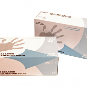 Luvas Látex Natural com Pó AQL 1.5