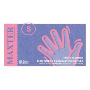 Luvas Nitrilo Azul sem pó Azul (Caixa 200 Unidades) - PROLIMAX