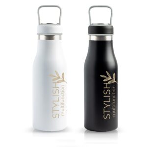 Liquiduo Garrafa térmica com compartimento na tampa