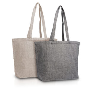 Belg Saco de algodão reciclado 280 g/m² com fole