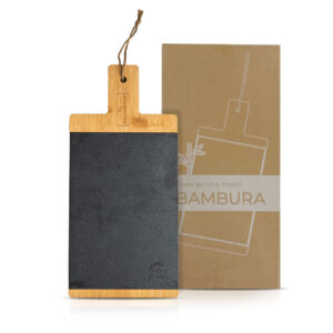 Bambura Tábua em bambu com ardósia