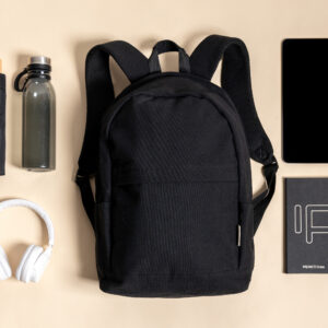 Torel Mochila para computador em algodão reciclado
